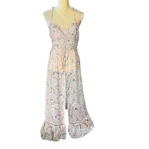 By Anthropologie Sheer Curtain Top Nightgown Size Medium NEW NWT